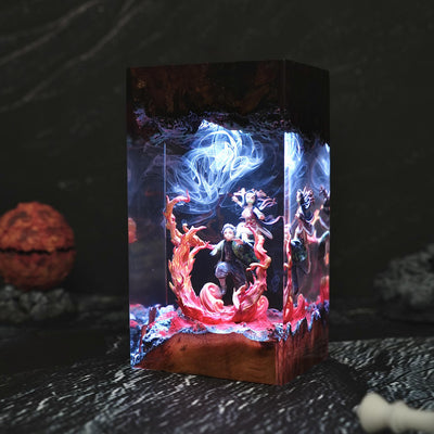 Demon Slayer Tanjiro & Nezuko Lamp Ver 2