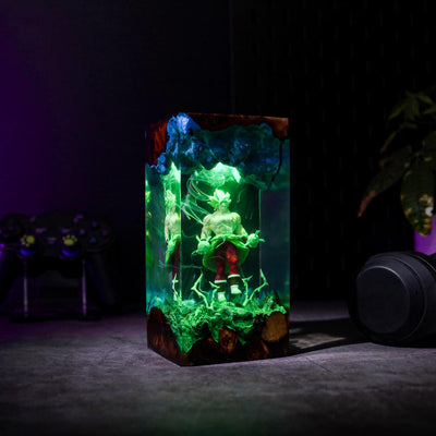 Saiy.an Su.per He.ro Broly Resin Lamp