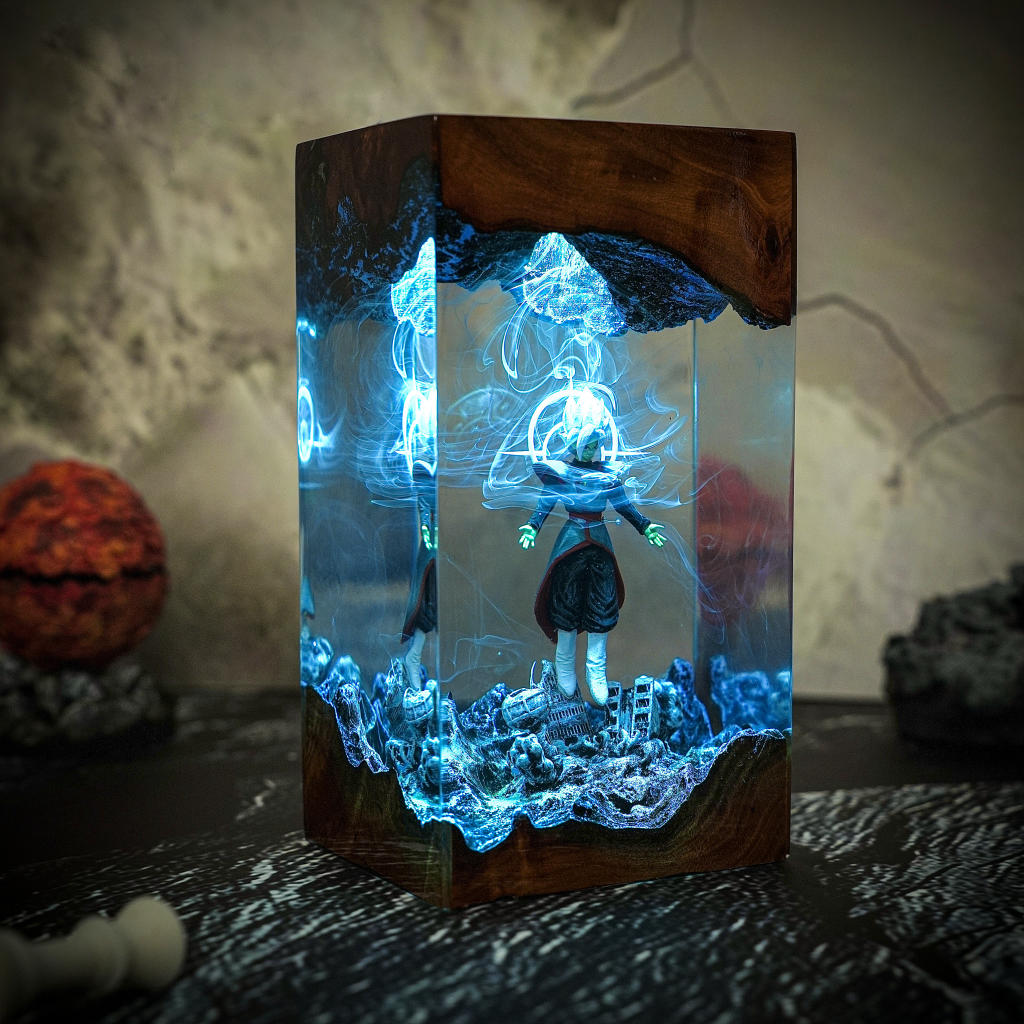 Fused Zamasu Dragon Ball Resin Lamp