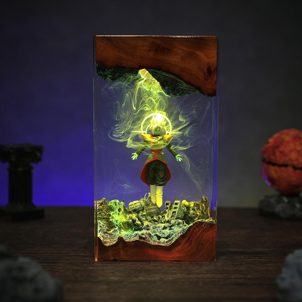 Fused Zamasu Dragon Ball Resin Lamp
