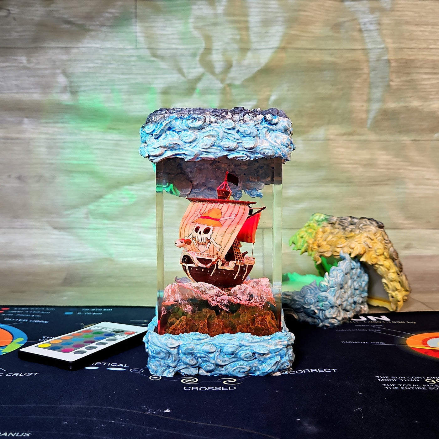 Going Merry On.e Pie.ce Resin Lamp