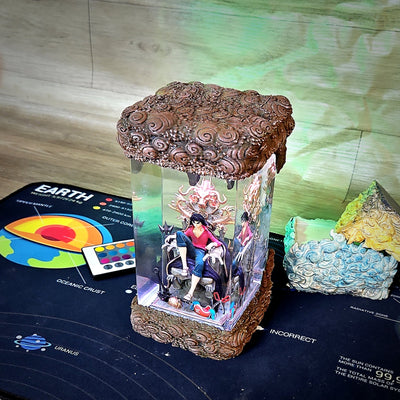 Luf.fy on Thro.ne One Pi.ece Resin Lamp
