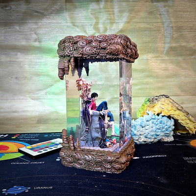 Luf.fy on Thro.ne One Pi.ece Resin Lamp
