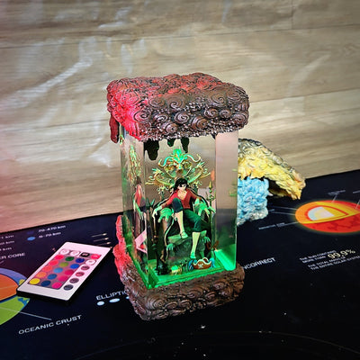 Luf.fy on Thro.ne One Pi.ece Resin Lamp