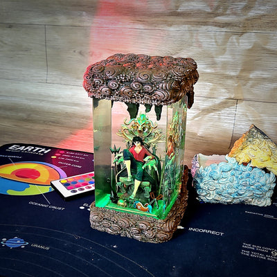 Luf.fy on Thro.ne One Pi.ece Resin Lamp