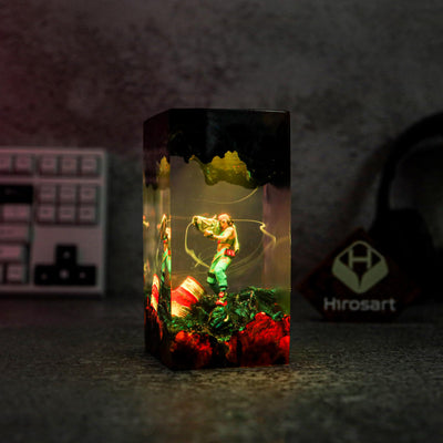 Raz.e Valor.ant Epoxy Resin Wood Lamp
