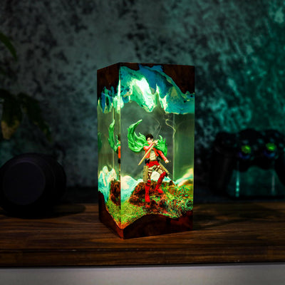 Levi Acke.rman At.tack on Tit.an Lamp