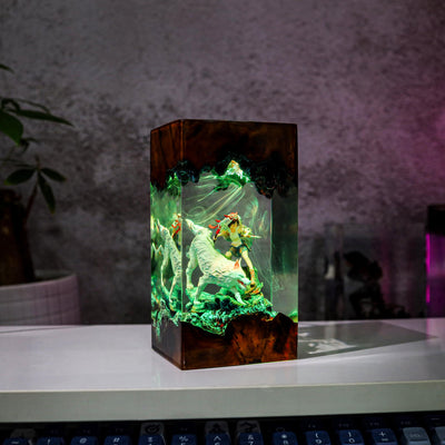Princess Mono.noke Resin Lamp 2