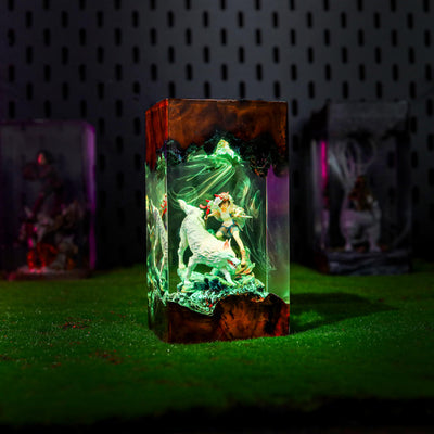 Princess Mono.noke Resin Lamp 2