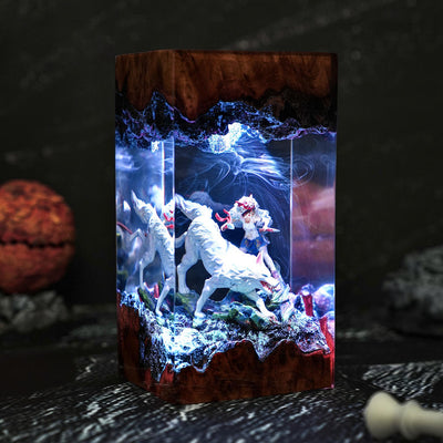Princess Mono.noke Resin Lamp 2