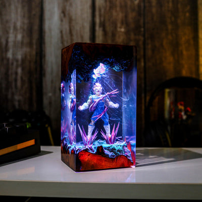 Vegeta’s Power Epoxy Night Lamp