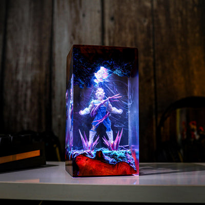 Vegeta’s Power Epoxy Night Lamp