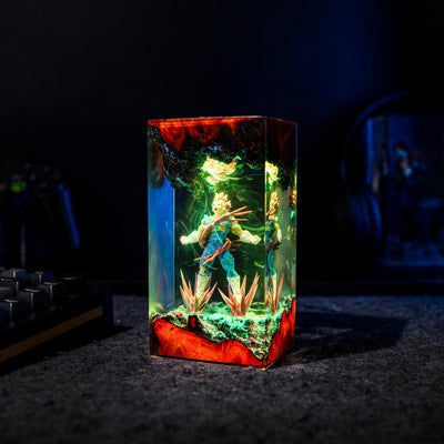 Vegeta’s Power Epoxy Night Lamp