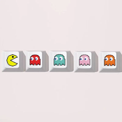 5pcs PacMa.n Keycaps