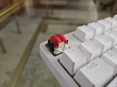 Red-Haired Shanks Fanart Keycap