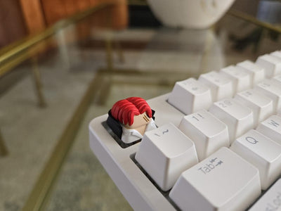 Red-Haired Shanks Fanart Keycap