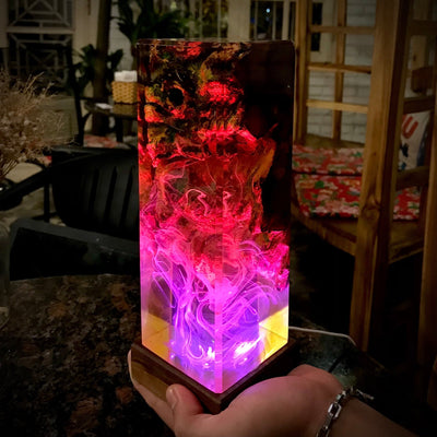 Resin Epoxy Wooden Night Lights(SGR)