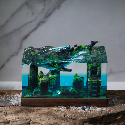 Mystery Ocean Diorama Resin Lamp(OR)