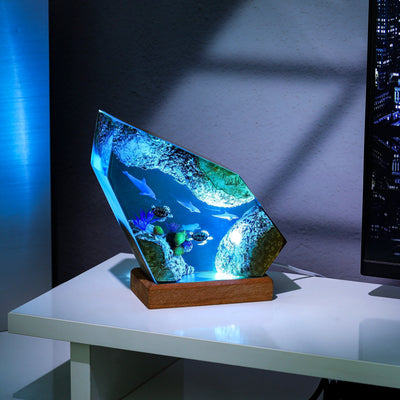 DOLPHIN Epoxy Lamp(OR)