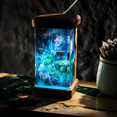 TORII GATE Beside Stream Resin Lamp(AR)