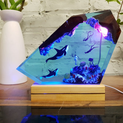 Manta Ray Mystique Lamp(OR)