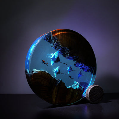 Mariana Trench Adventure Epoxy Lamp(OR)