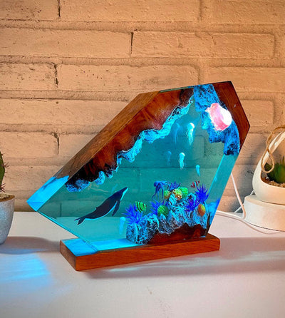 Manta Ray Mystique Lamp(OR)