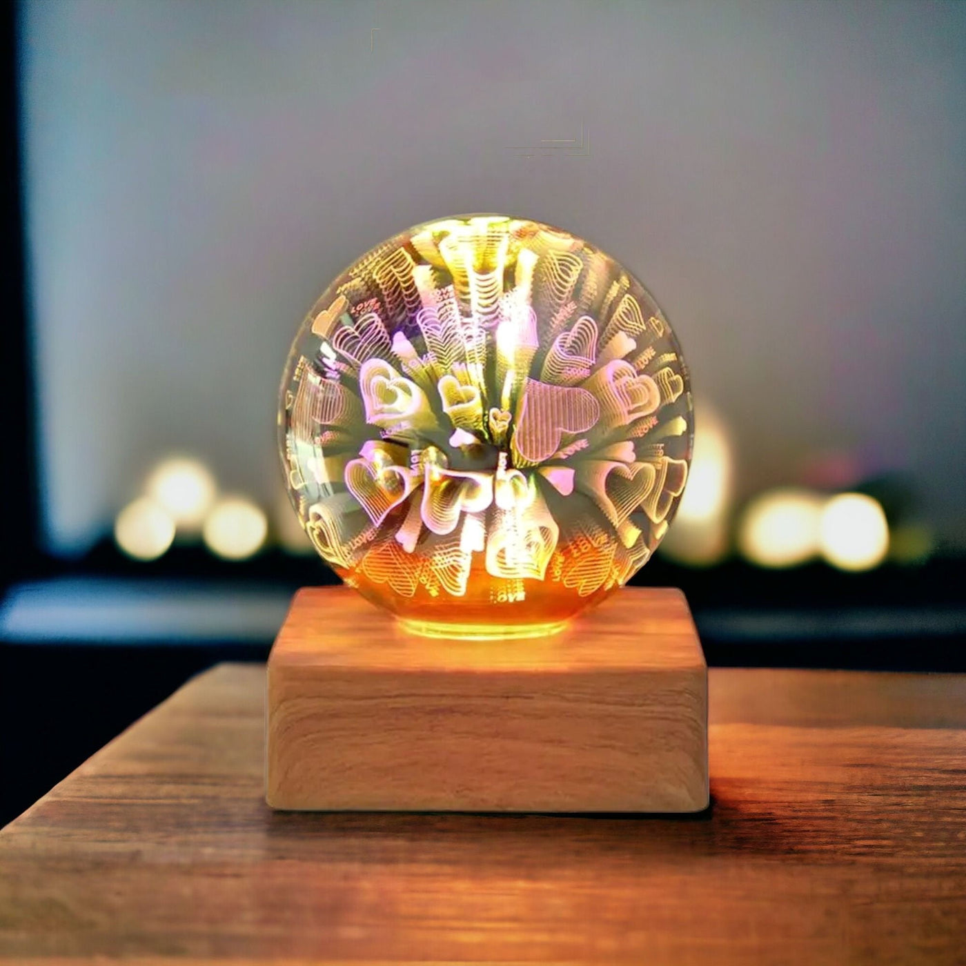 Starry Sky 3D Crystal Ball Night Light