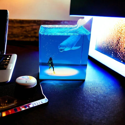 Epoxy Resin Sealife Night Light(OR)