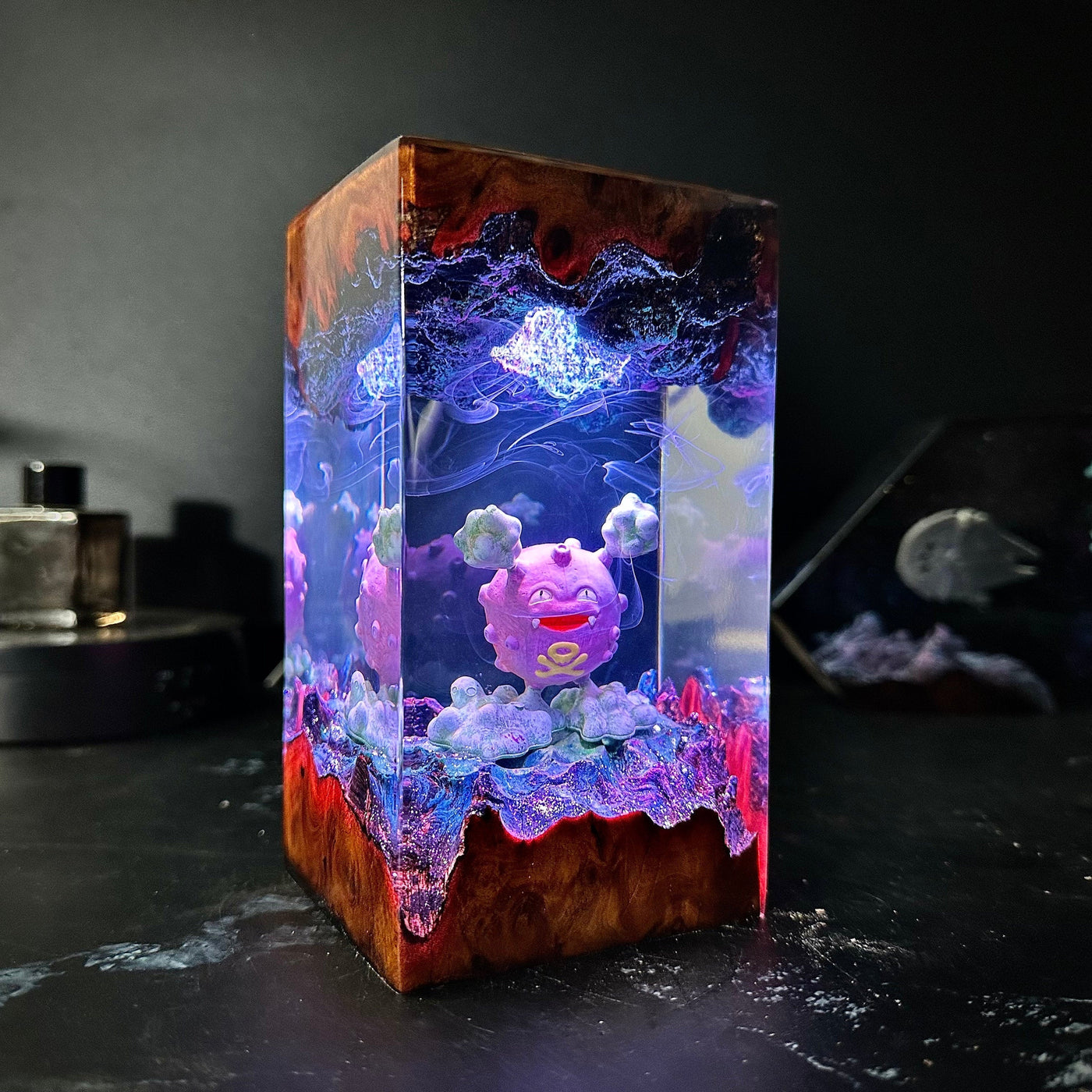 Custom Po.ke.m.on Resin Wood Lamp 2(AR)