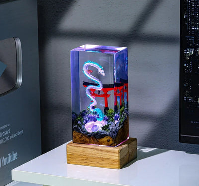 Dragon Night Light Epoxy Lamp(AR)