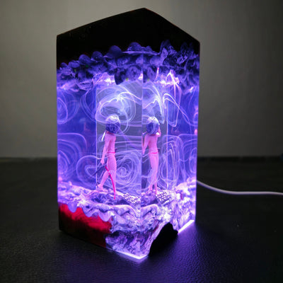 Let's Me Solo Her Figure Resin Lamp(VD)