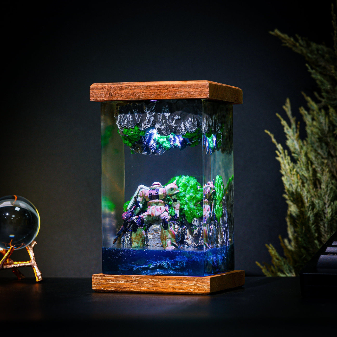 GUNDAM MS-06 Zaku II Resin Lamp