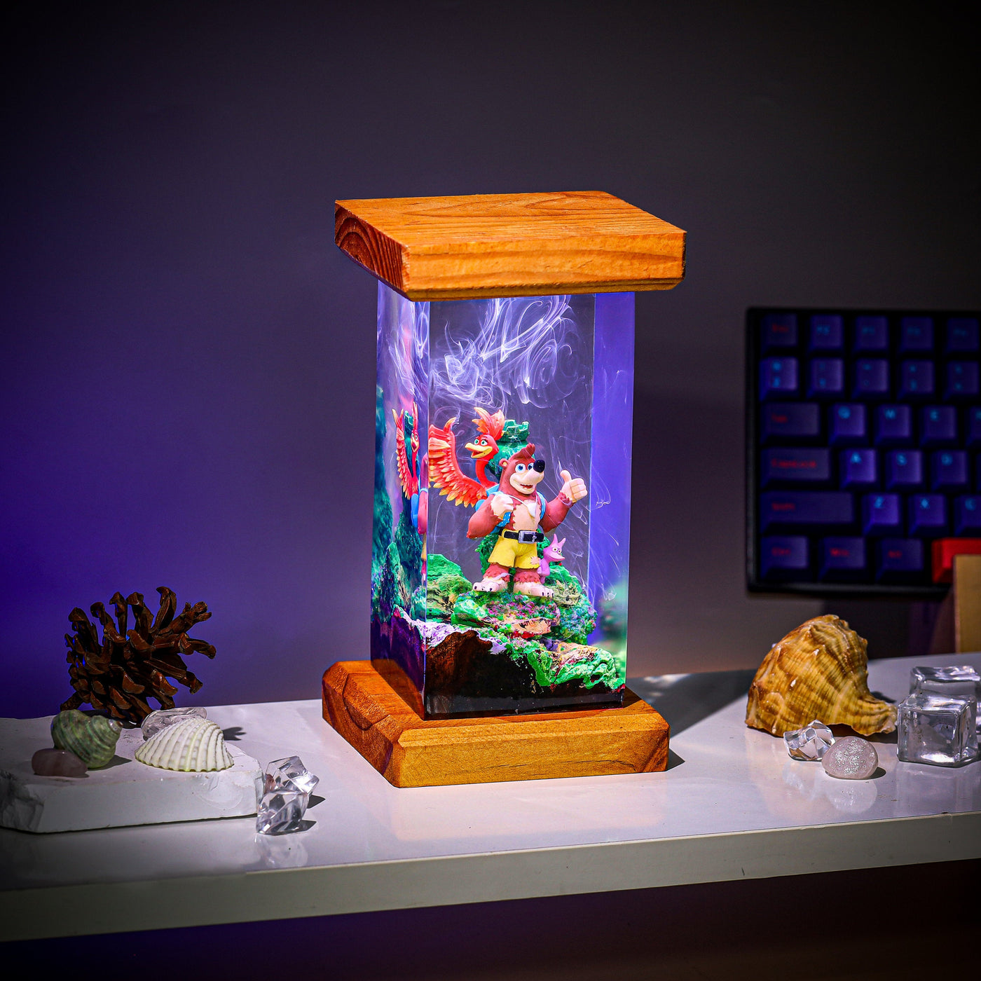 Banjo-Kazooie Epoxy Lamp