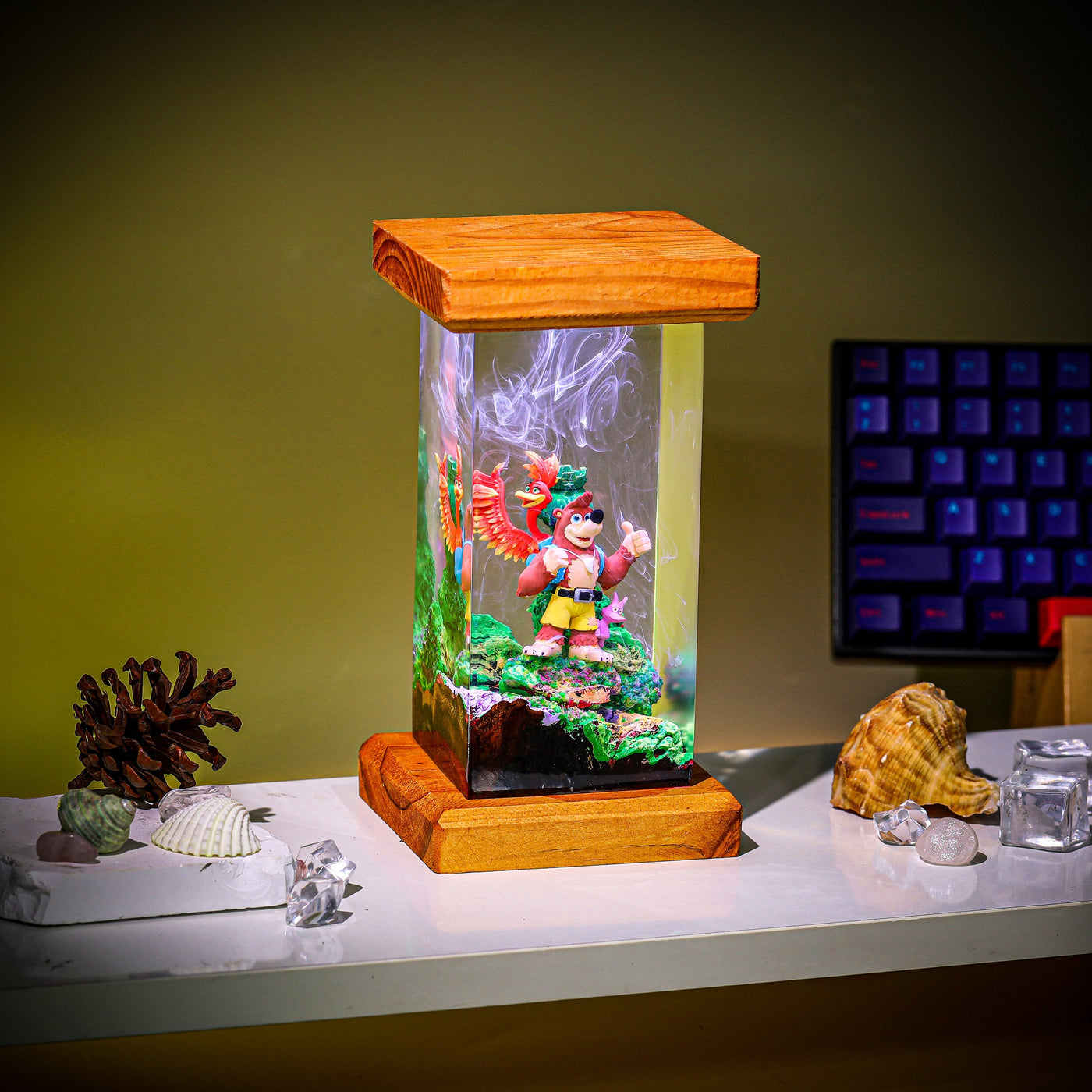 Banjo-Kazooie Epoxy Lamp