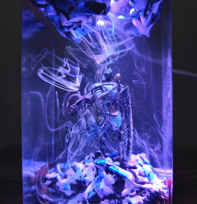 Yhorm the Giant D.ark So.uls 3 Resin Lamp