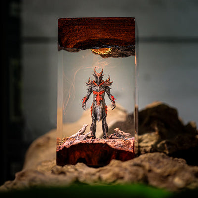 Skyrim Daedric Warrior Night Light
