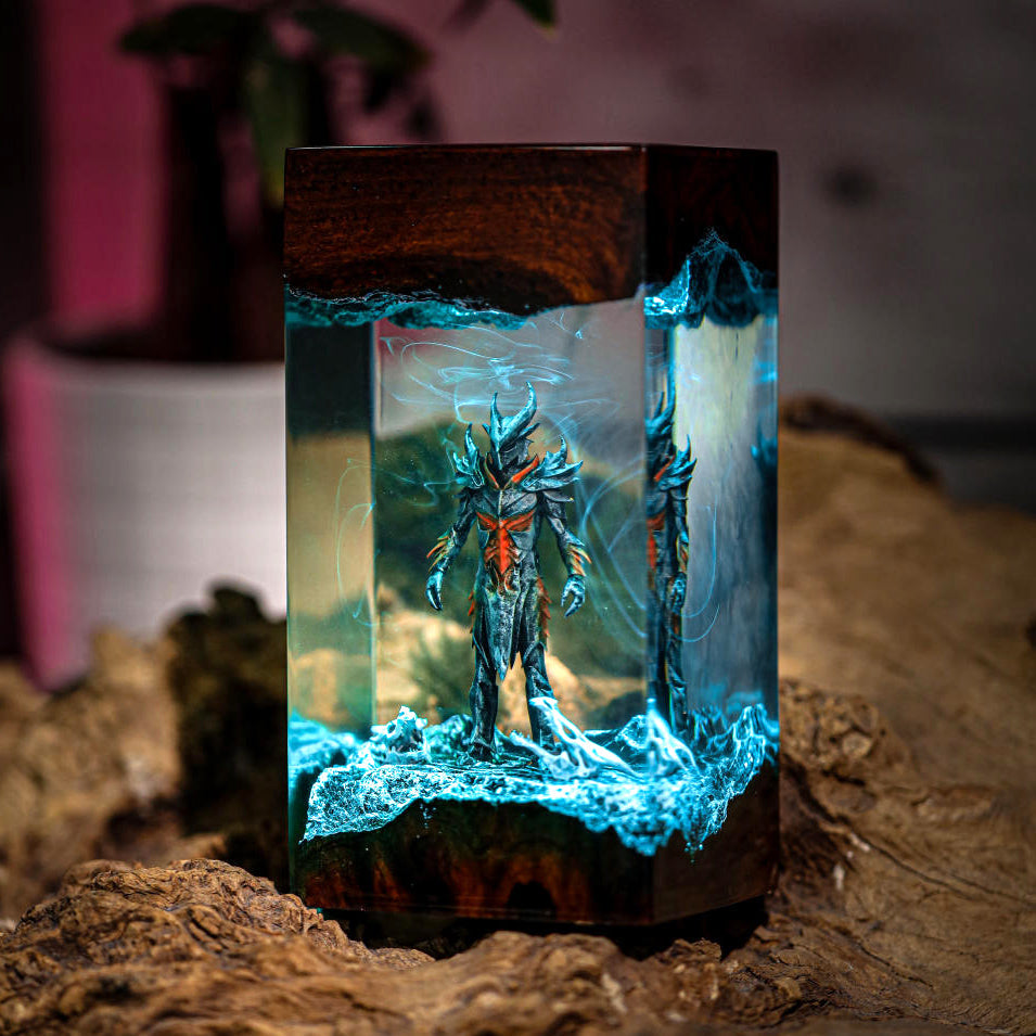 Skyrim Daedric Warrior Night Light