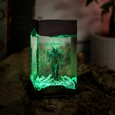 Skyrim Daedric Warrior Night Light