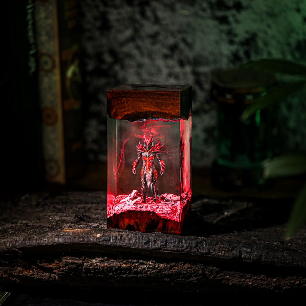 Skyrim Daedric Warrior Night Light