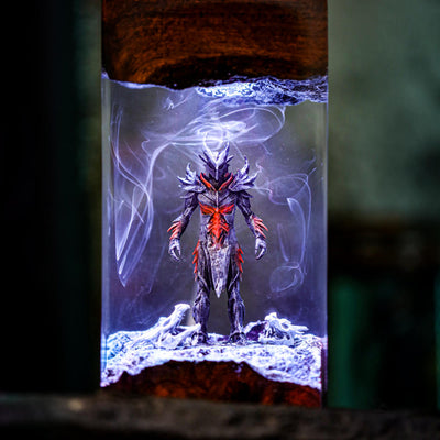Skyrim Daedric Warrior Night Light
