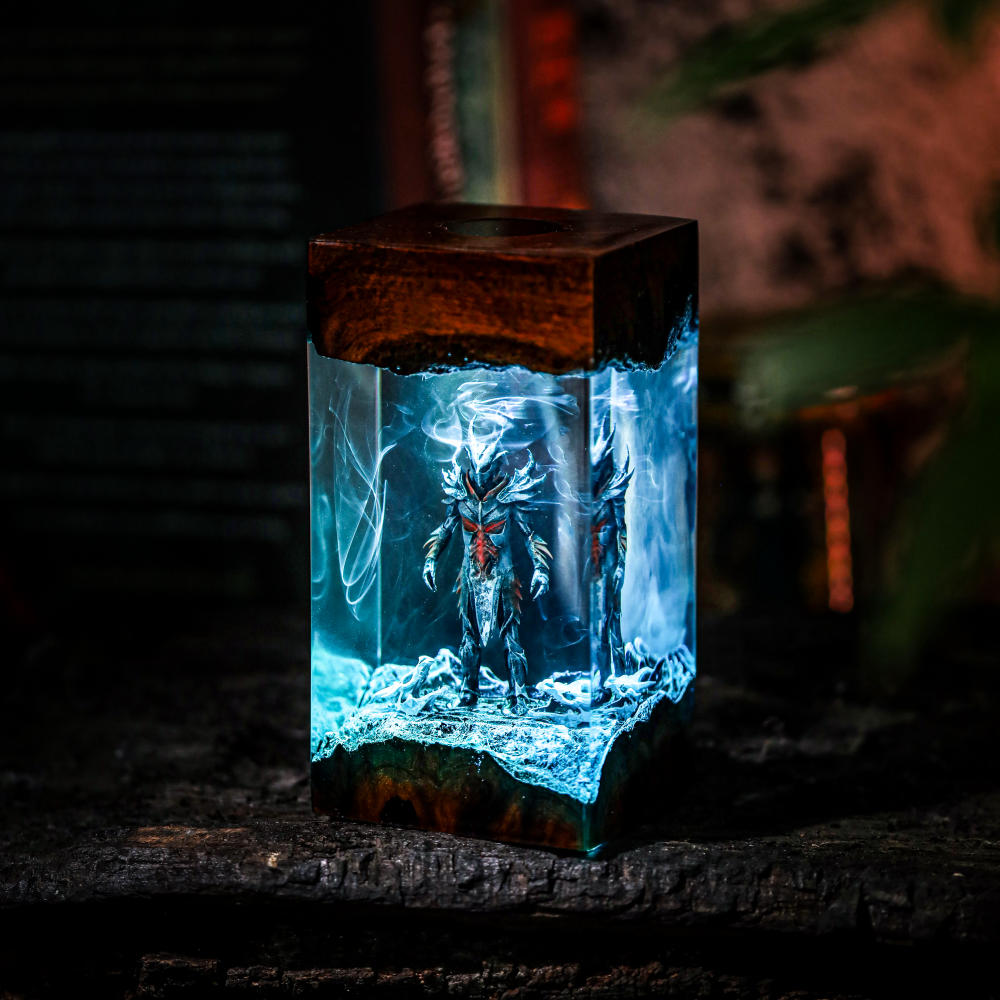 Skyrim Daedric Warrior Night Light